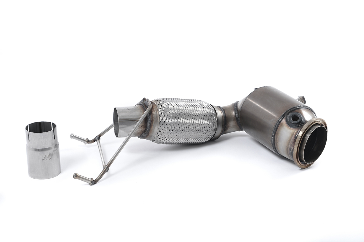 Milltek Large Bore Downpipe and Hi-Flow Sports Cat for Mini Mini (F55/F56/F57)