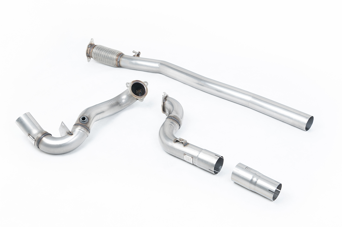 Milltek Large Bore Downpipe and De-Cat for Mercedes A-Class