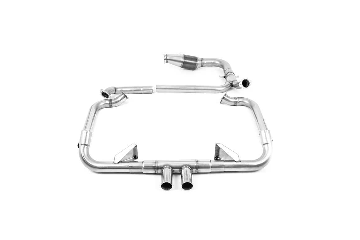 Milltek Full System inc Hi-Flow Sports Cat for Porsche Boxster
