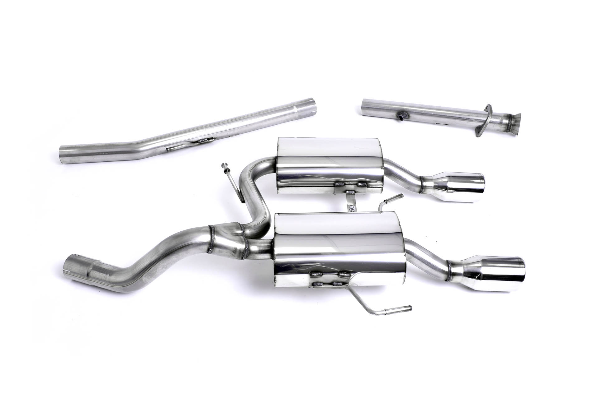 Milltek Full System inc Cat Replacement Pipe for Renault Clio II