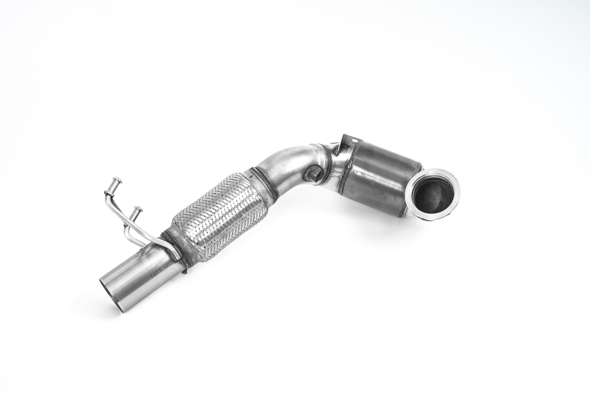 Milltek Large Bore Downpipe and Hi-Flow Sports Cat for Seat Leon Mk 3 (5F)