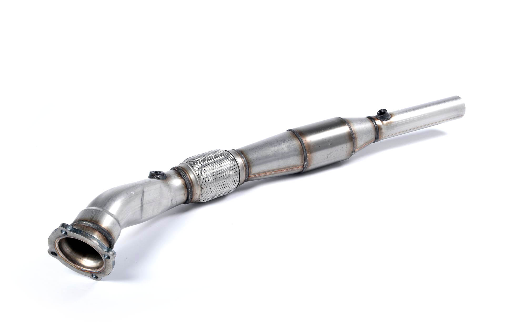 Milltek Large Bore Downpipe and Hi-Flow Sports Cat for VW Bora