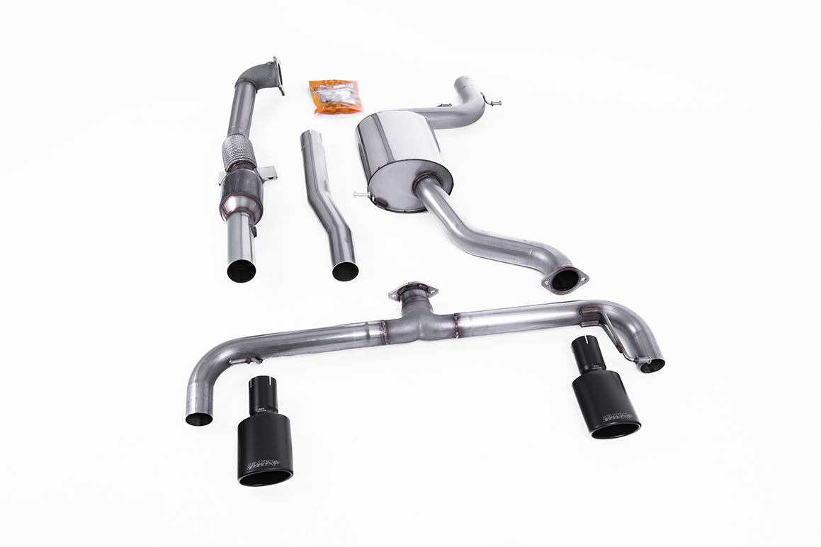 Milltek Turbo Back inc Hi-Flow Sports Cat for VW Scirocco Mk 3