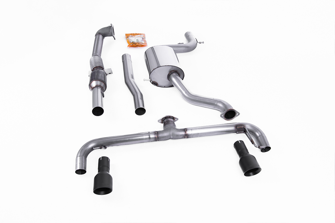 Milltek Turbo Back inc Hi-Flow Sports Cat for VW Golf Mk 6 (5K)