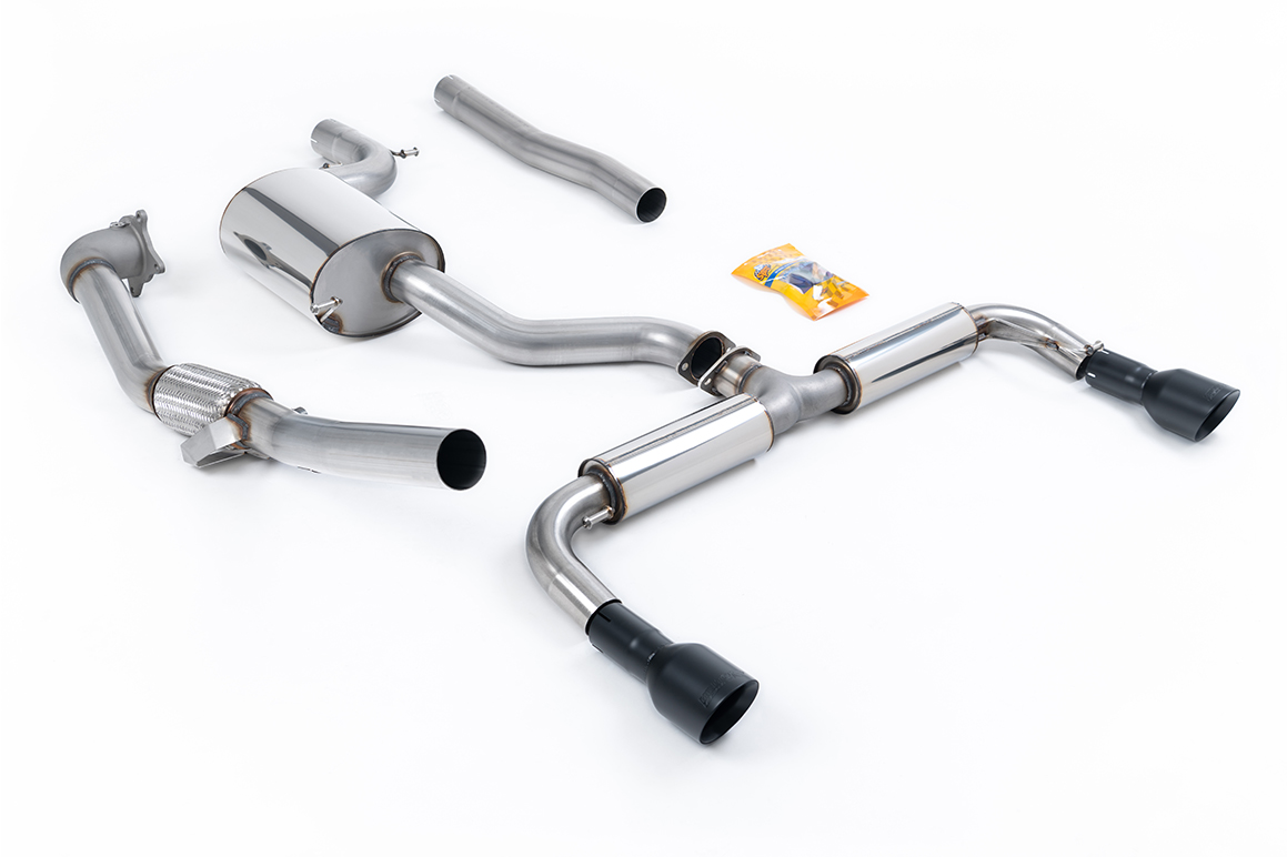 Milltek Turbo Back exc Hi-Flow Sports Cat for VW Golf Mk 6 (5K)