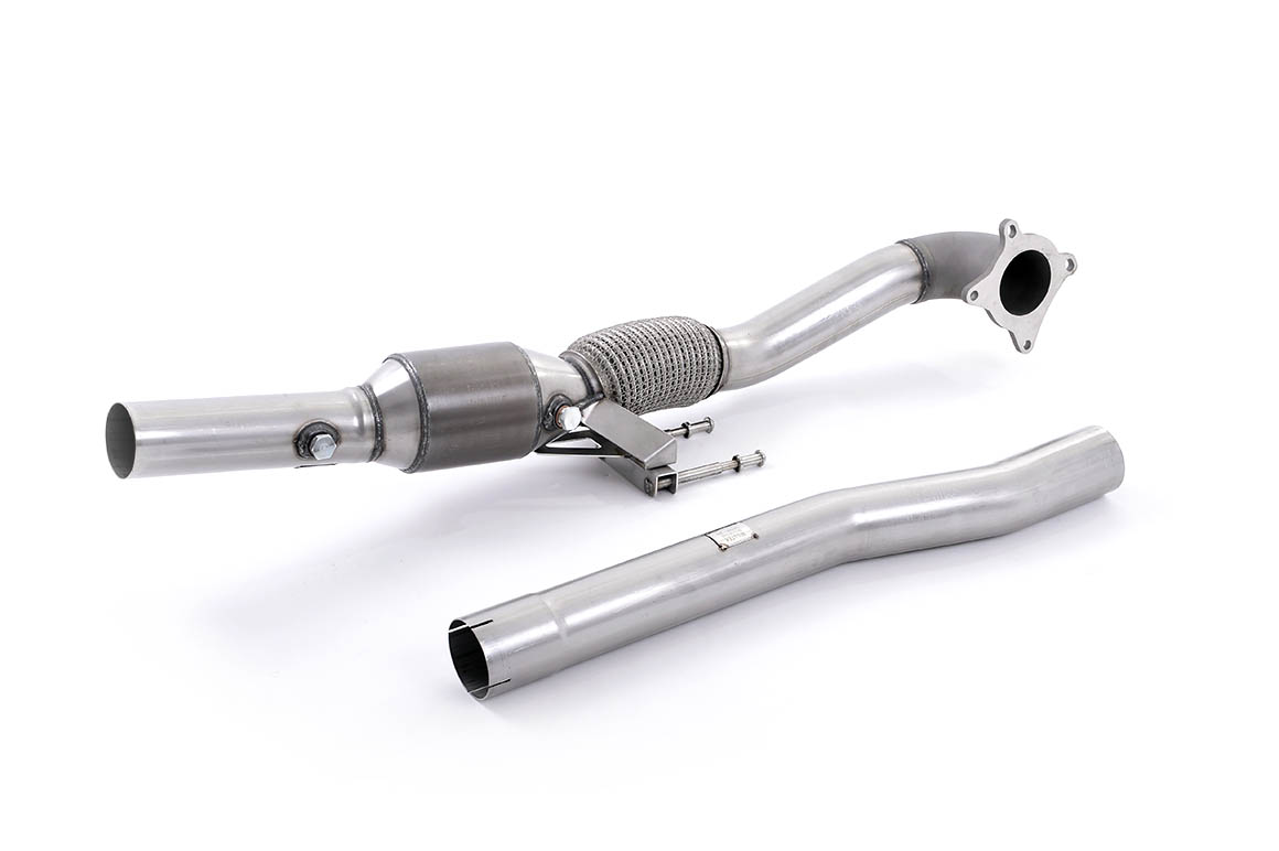 Milltek Large Bore Downpipe and Hi-Flow Sports Cat for VW Golf Mk 6 (5K)