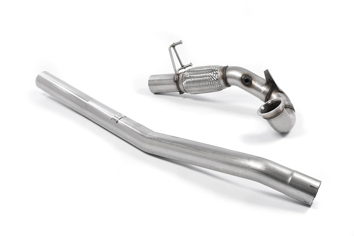 Milltek Large Bore Downpipe and De-Cat for Audi S3 (8V)