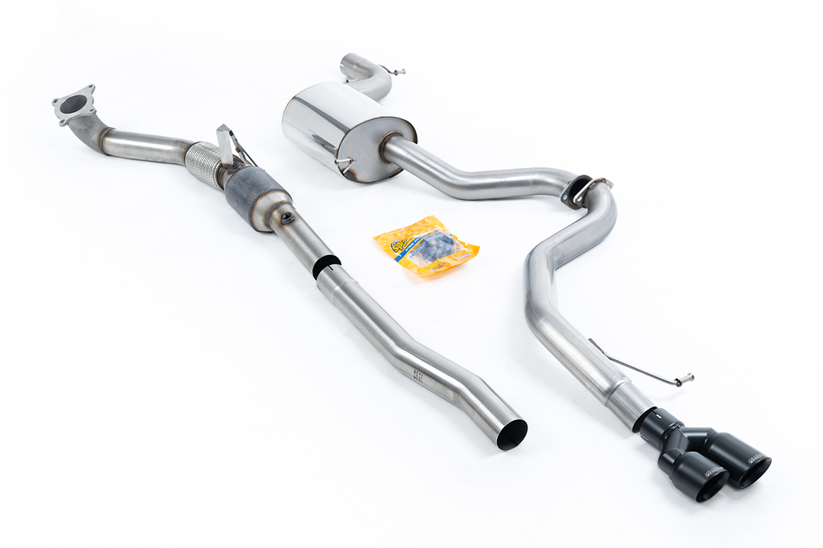 Milltek Turbo Back inc Hi-Flow Sports Cat for VW Jetta Mk 6