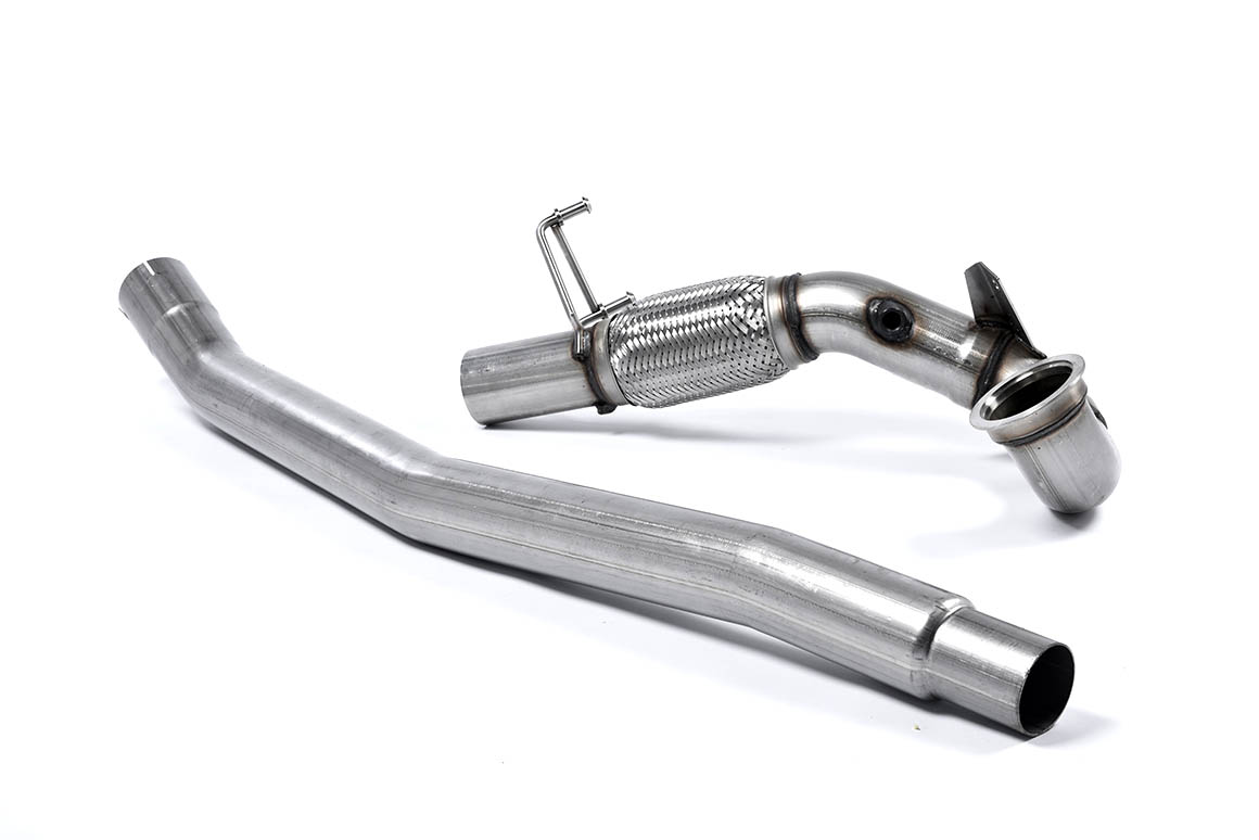 Milltek Large Bore Downpipe and De-Cat for Audi S3 (8V)