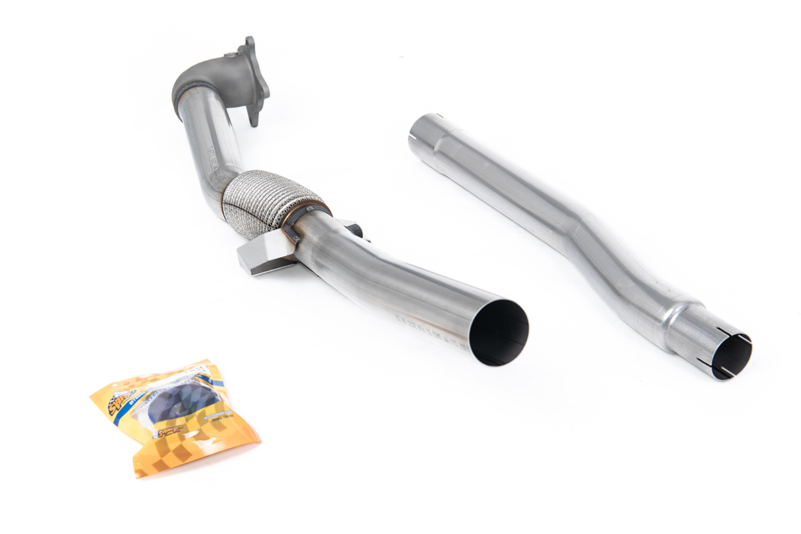 Milltek Large Bore Downpipe and De-Cat for VW Golf Mk 6 (5K)