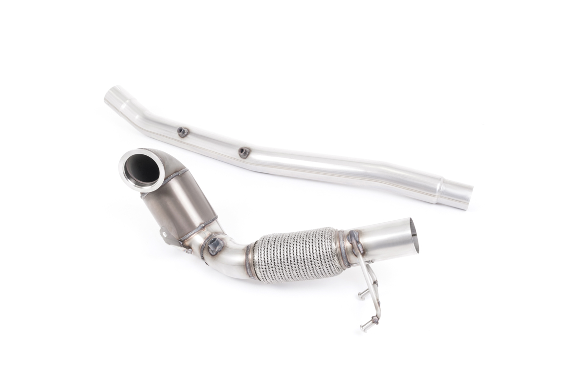Milltek Large Bore Downpipe and Hi-Flow Sports Cat for Cupra Ateca