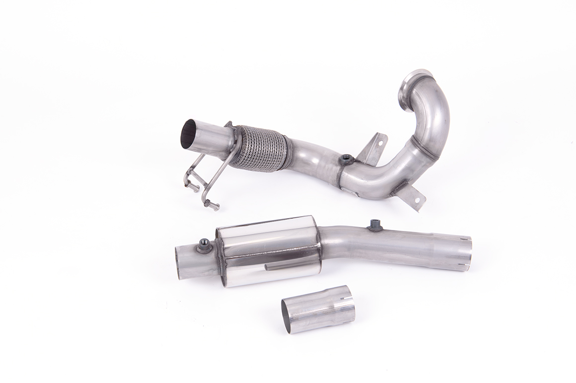 Milltek Large Bore Downpipe and De-Cat for Audi A1 (GB)