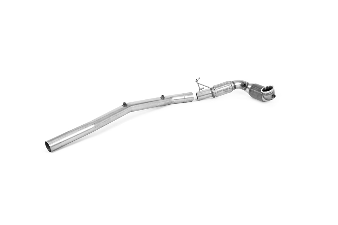 Milltek Large Bore Downpipe and Hi-Flow Sports Cat for Audi S3 (8Y)