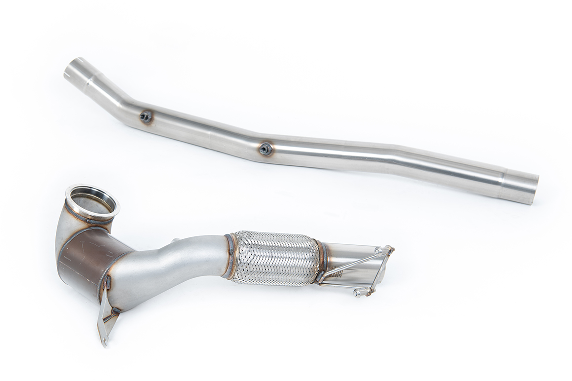 Milltek Large Bore Downpipe and Hi-Flow Sports Cat for VW T-Roc