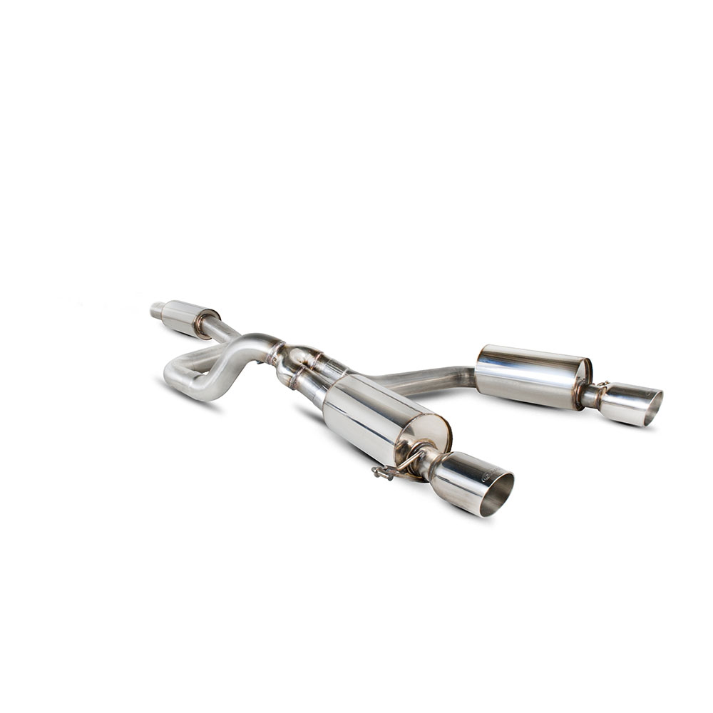 Scorpion Cat-Back System (Resonated) for Vauxhall Corsa Mk 3 (D)