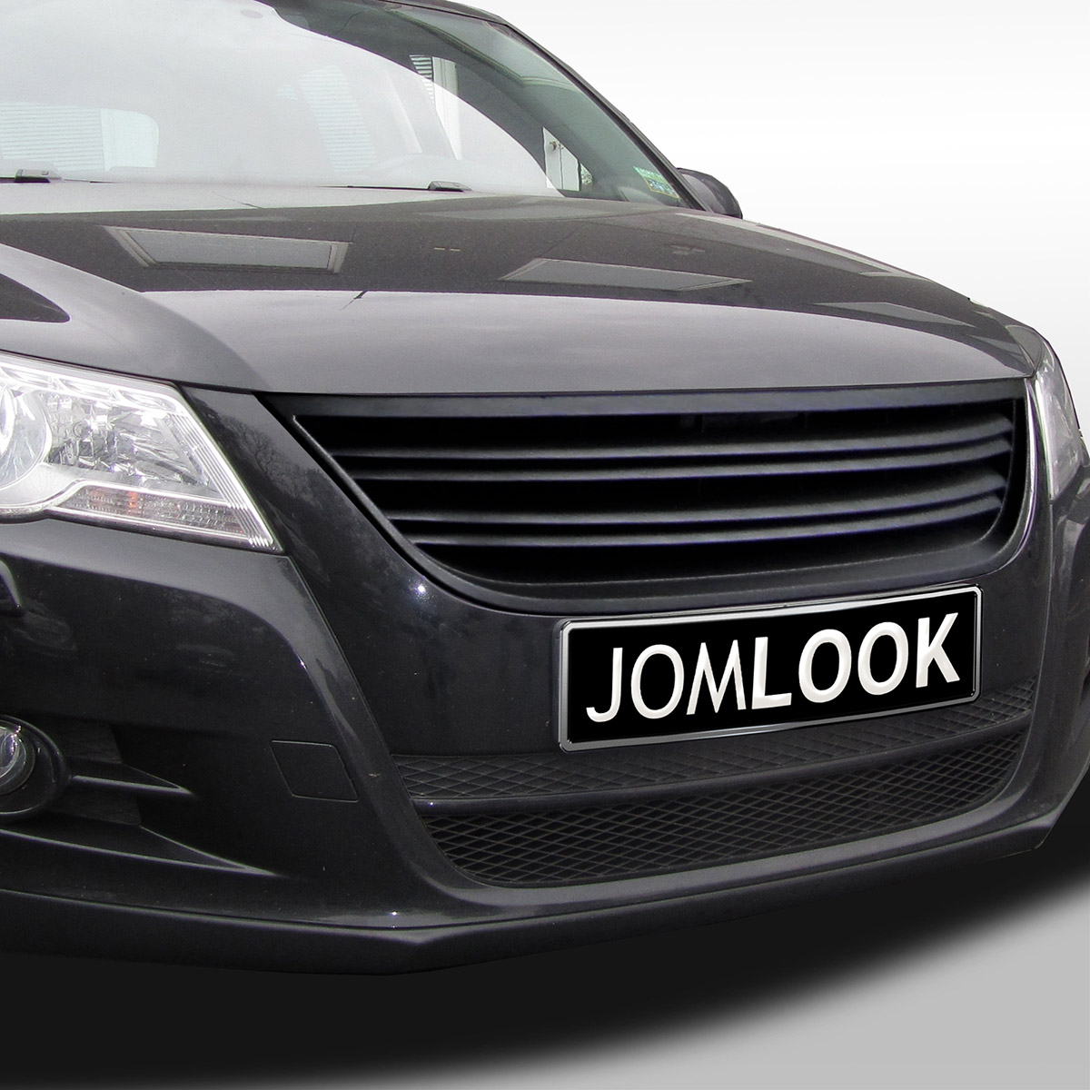 JOM Debadged Grills - Twin Slat, Black Debadged Grill