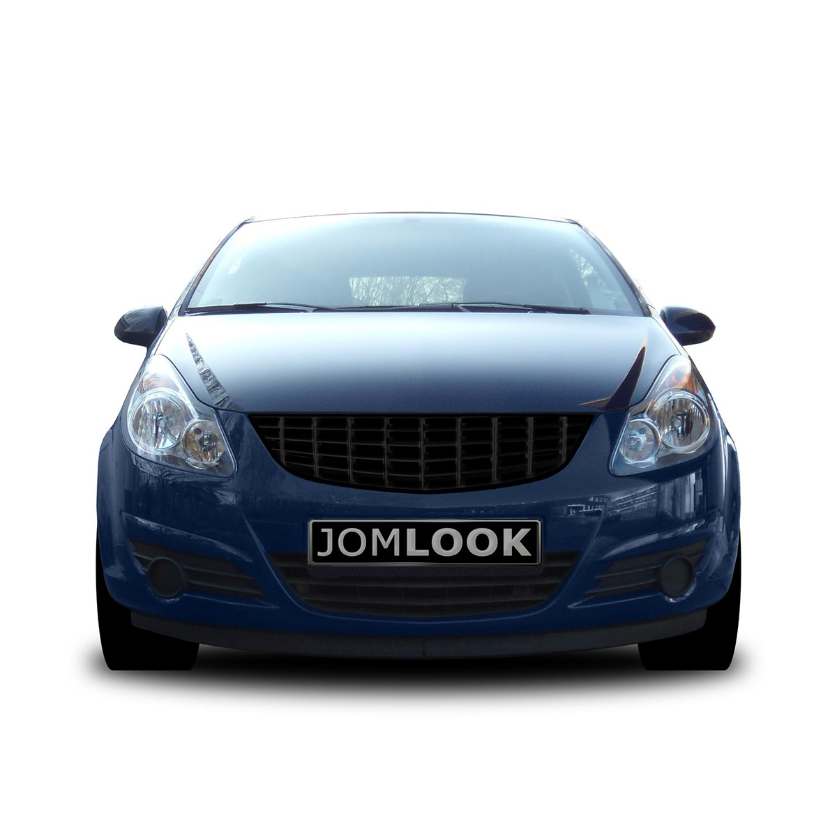 JOM Black Debadged Grill for Vauxhall Corsa Mk 3 (D)