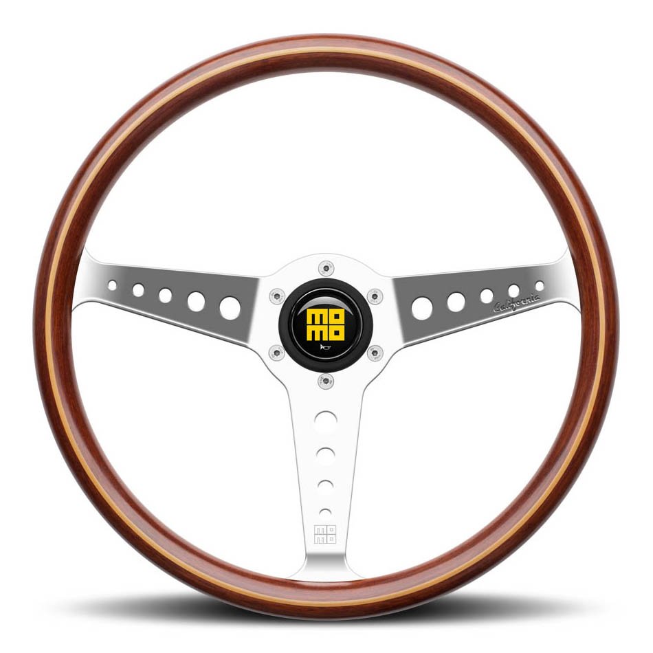 Momo Steering Wheels - California Heritage Mahogany 360mm Steering Wheel
