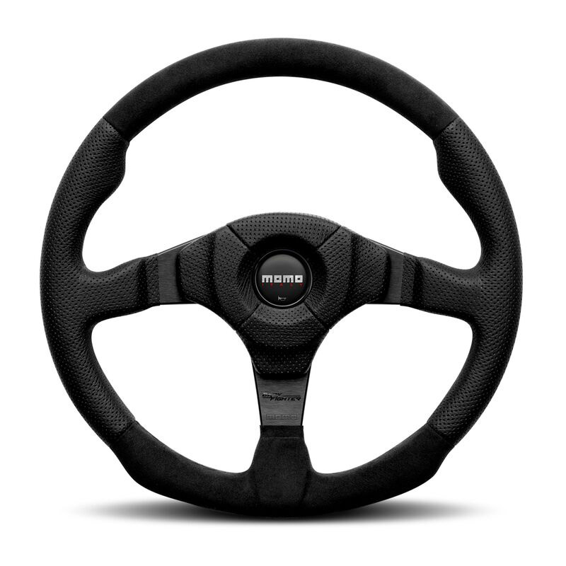 Momo Steering Wheels - Dark Fighter Mahogany 350mm Steering Wheel