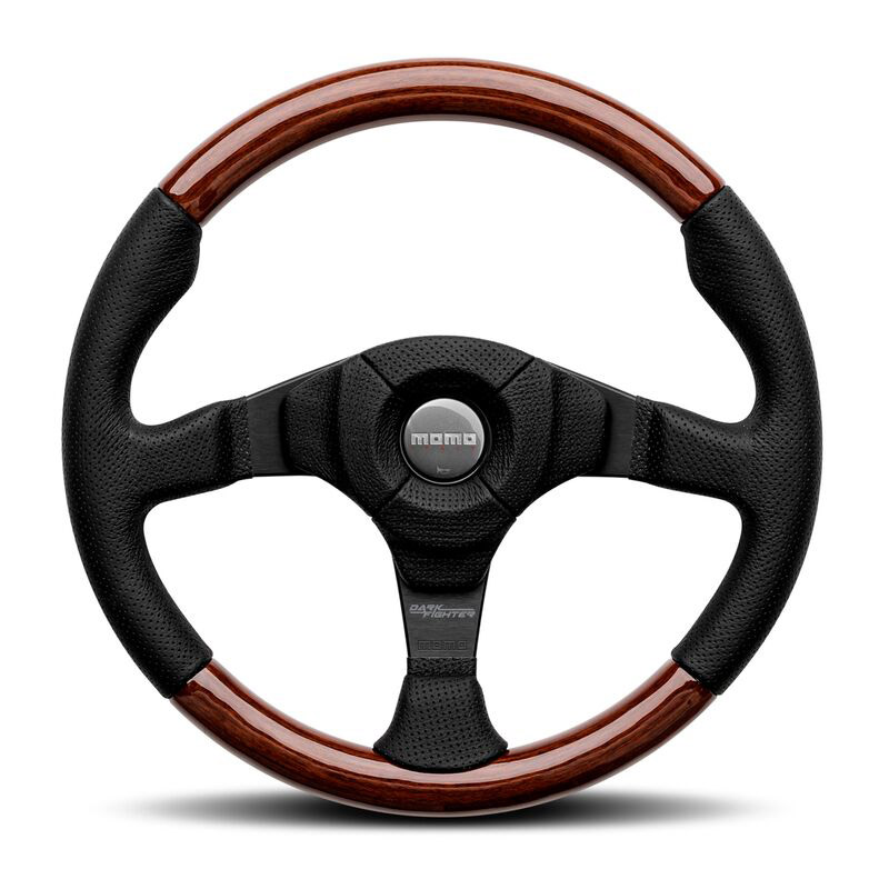 Momo Steering Wheels - Dark Fighter Alcantara 350mm Steering Wheel