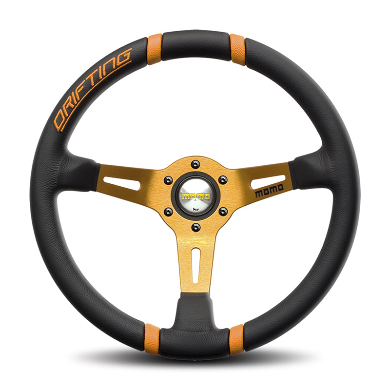 Momo Steering Wheels - Drifting Orange 350mm Steering Wheel
