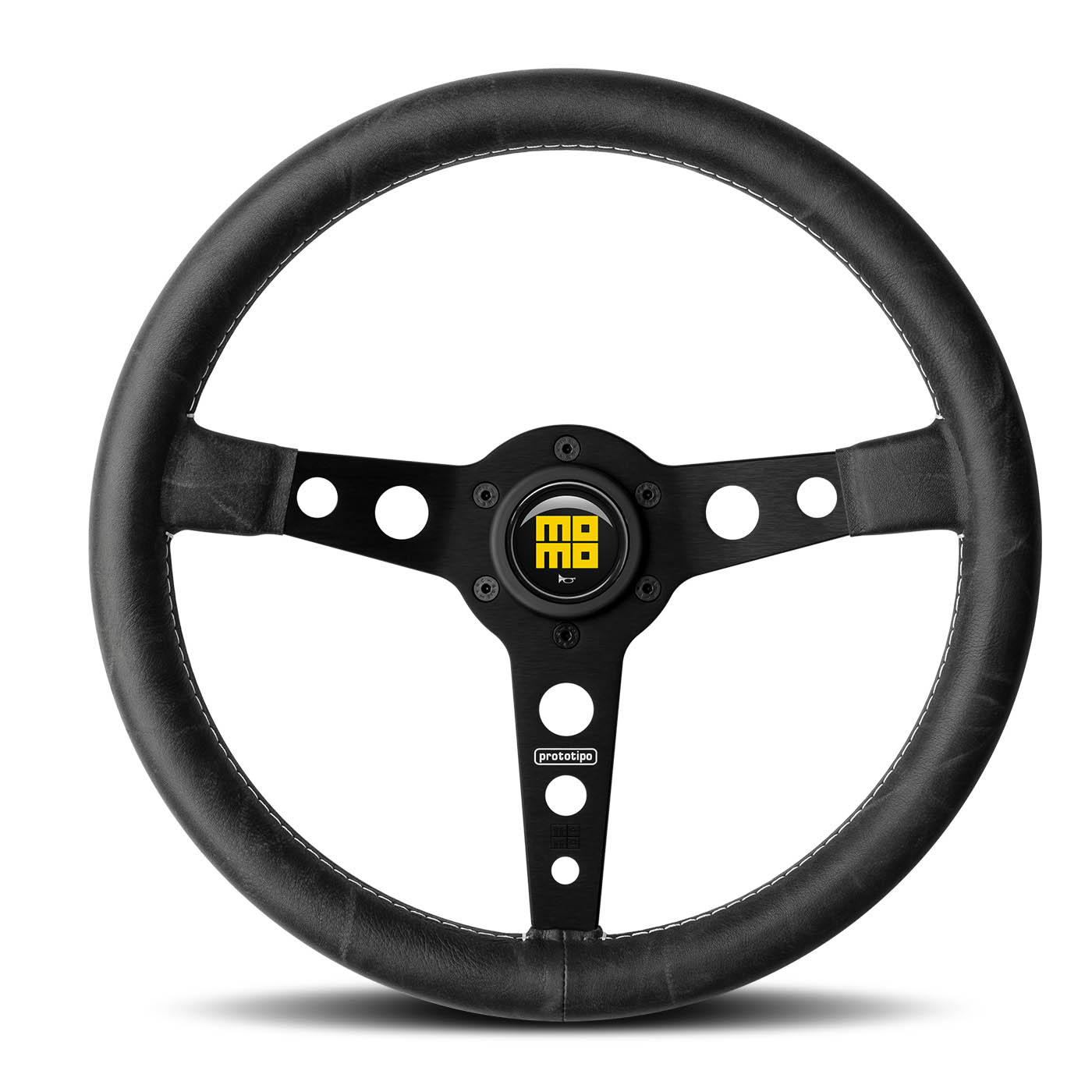 Momo Steering Wheels - Prototipo Heritage Black 350mm Steering Wheel