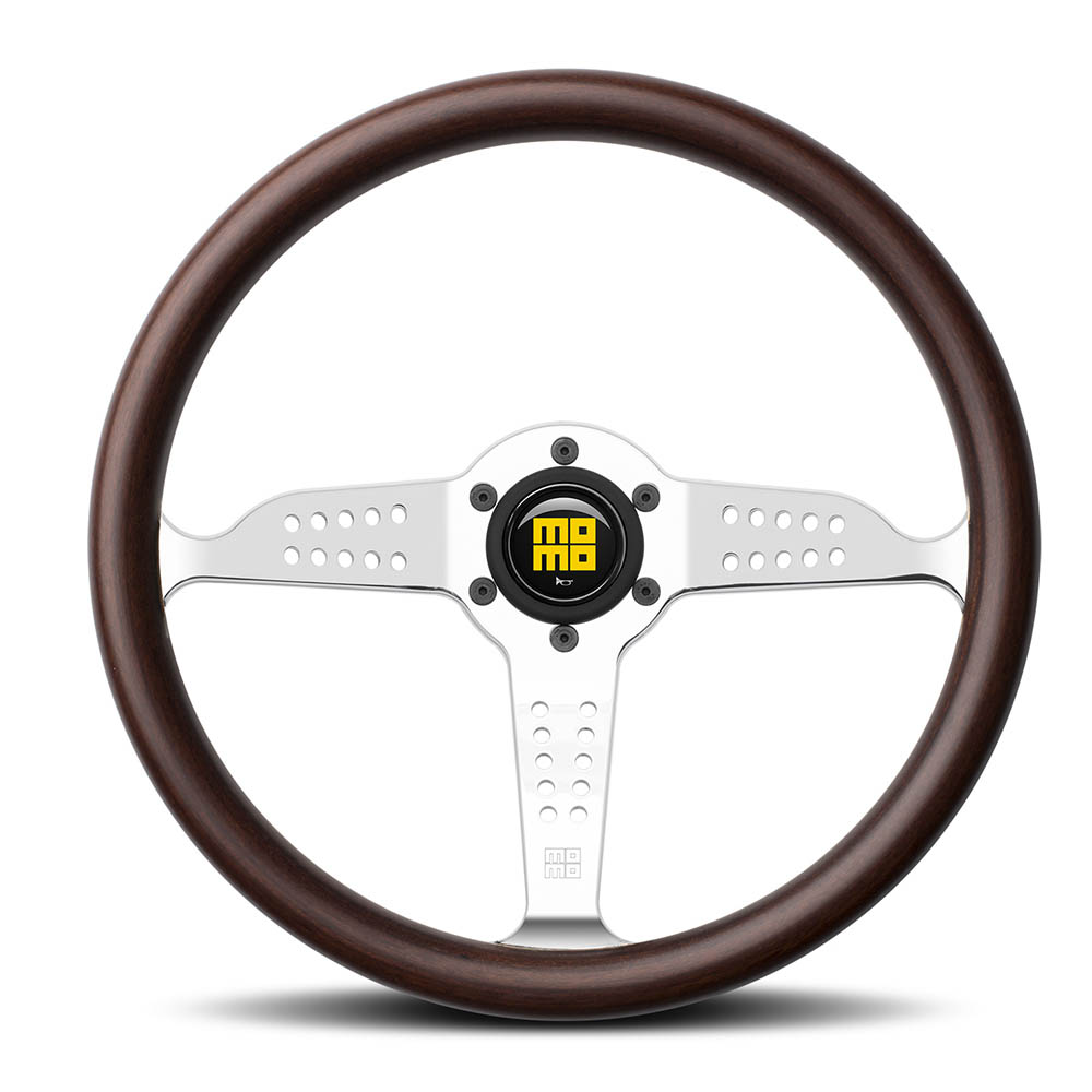Momo Steering Wheels - Super Grand Prix Mahogany 350mm Steering Wheel