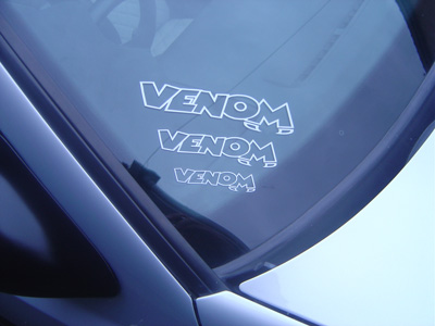 Venom Car Decals - Logo Sticker