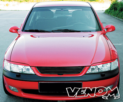 Venom Debadged Grill for Vauxhall Vectra Mk 2 (B)