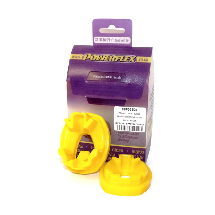Powerflex Rear Lower Engine Mount Insert  for Peugeot 207