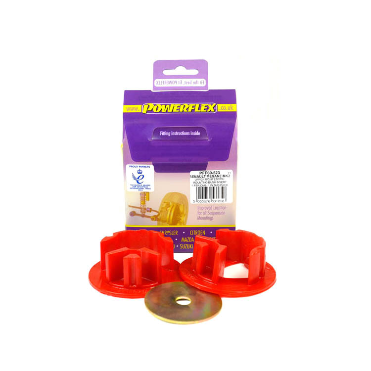 Powerflex Upper Right Engine Mounting Bush Insert for Renault Kangoo