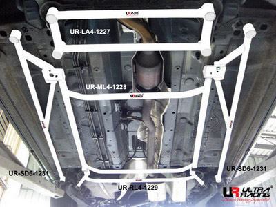 Ultra Racing Front Lower Brace for Nissan X-Trail