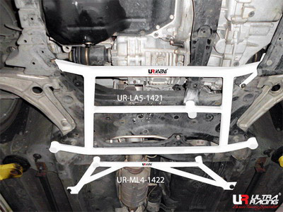 Ultra Racing Mid Lower Brace for Mitsubishi Evo X (CZ4A)