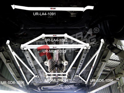 Ultra Racing Side/Other Brace for Ford Fiesta Mk 7
