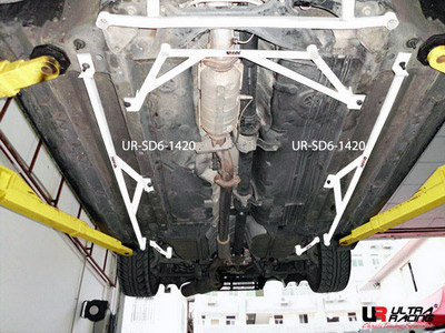 Ultra Racing Side/Other Brace for Mitsubishi Evo X (CZ4A)