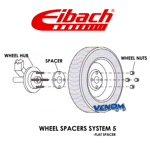 Eibach Wheel Spacers for Honda Civic Mk 7